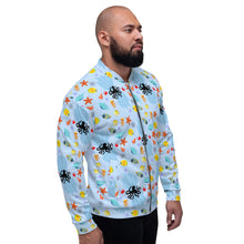 Load image into Gallery viewer, Unisex Bomber Jacket 'Octopus'