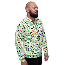 Load image into Gallery viewer, Unisex Bomber Jacket 'International DJ set'