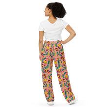 Load image into Gallery viewer, Unisex wide-leg pants 'Tropical Vibe'