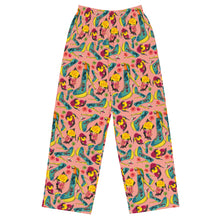 Load image into Gallery viewer, Unisex wide-leg pants 'Tropical Vibe'