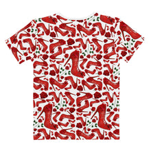 Load image into Gallery viewer, Women's T-shirt Red Roses 'LOVE yourself'