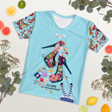 Load image into Gallery viewer, Women's T-shirt 'Alice in wonderland'
