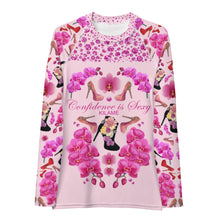 Load image into Gallery viewer, Women's Rash Guard 'Orchidee'