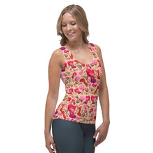 Load image into Gallery viewer, Tank Top 'Flowers mix shoes'
