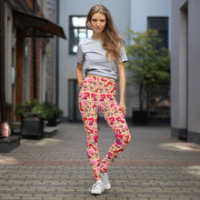 Load image into Gallery viewer, Leggings 'Flowers mix shoes'