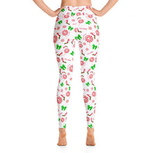 Load image into Gallery viewer, Leggings Peppermint 'Happy Holidays'