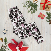 Load image into Gallery viewer, Leggings 'Lilac feathers boots'