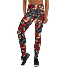 Load image into Gallery viewer, Leggings 'Black Red'