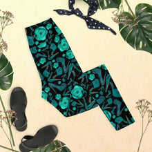 Load image into Gallery viewer, Leggings 'Rose verdi'