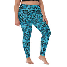Load image into Gallery viewer, Leggings Gufes 'Blue Sky'
