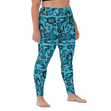 Load image into Gallery viewer, Leggings Gufes 'Blue Sky'
