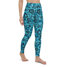 Load image into Gallery viewer, Leggings Gufes 'Blue Sky'