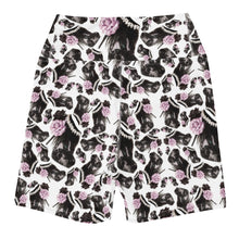 Load image into Gallery viewer, Shorts 'Lilac feathers boots'