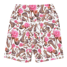 Load image into Gallery viewer, Shorts 'Rose pink flower'