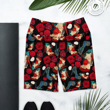 Load image into Gallery viewer, Shorts 'Fiori rosso nero'