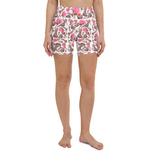 Load image into Gallery viewer, Shorts 'Rose pink flower'