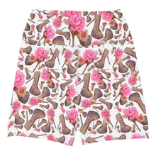 Load image into Gallery viewer, Shorts 'Rose pink flower'