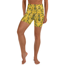 Load image into Gallery viewer, Yoga Shorts 'Yellow cab'