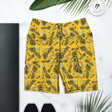Load image into Gallery viewer, Yoga Shorts 'Yellow cab'