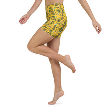 Load image into Gallery viewer, Yoga Shorts 'Yellow cab'