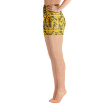 Load image into Gallery viewer, Yoga Shorts 'Yellow cab'