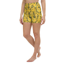 Load image into Gallery viewer, Yoga Shorts 'Yellow cab'