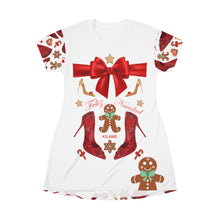 Load image into Gallery viewer, T-Shirt Dress 'Ginger bread'