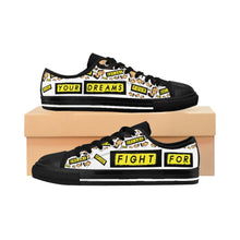 Load image into Gallery viewer, Women's Sneakers 'Fight for your dreams'