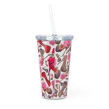 Load image into Gallery viewer, Plastic Tumbler with Straw 'Celebrity Status'