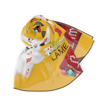 Load image into Gallery viewer, Poly Scarf 'White Rabbit'