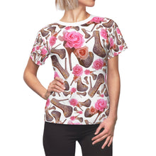 Load image into Gallery viewer, Dreamy Tee 'Rose pink flower'
