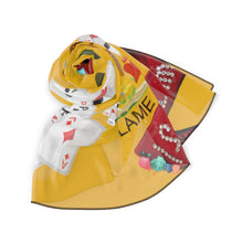 Load image into Gallery viewer, Poly Scarf 'White Rabbit'