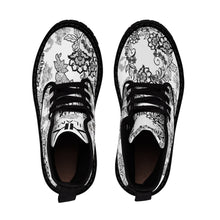 Load image into Gallery viewer, Women's Canvas Boots Ferob 'Fashionista'