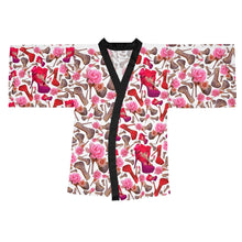 Load image into Gallery viewer, Long Sleeve Kimono Robe 'HOLLYWOOD'