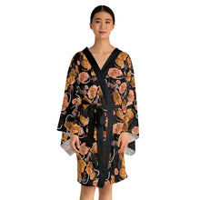 Load image into Gallery viewer, Long Sleeve Kimono Robe 'Roma Couture'
