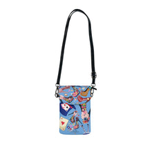 Load image into Gallery viewer, Small Cell Phone Wallet 'Wonderland'