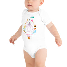 Load image into Gallery viewer, Baby body short sleeve one piece 'Pink Princess'