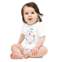 Load image into Gallery viewer, Baby body short sleeve one piece 'Pink Princess'