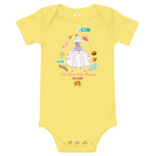 Load image into Gallery viewer, Baby body short sleeve one piece 'Pink Princess'