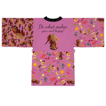 Load image into Gallery viewer, Long Sleeve Kimono Robe Narali 'Ibiza life'