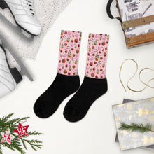 Load image into Gallery viewer, Socks 'Pink Christmas'