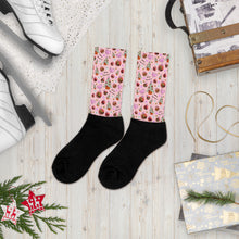 Load image into Gallery viewer, Socks 'Pink Christmas'