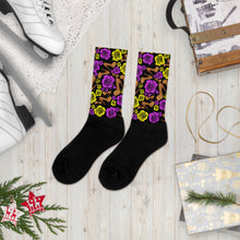 Load image into Gallery viewer, Socks 'Purple Gold'