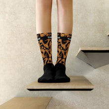 Load image into Gallery viewer, Socks 'Gold crystals shoes'