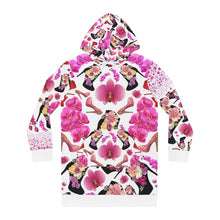 Load image into Gallery viewer, Women's Hoodie Dress 'Secret garden'