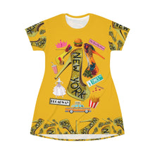 Load image into Gallery viewer, T-Shirt Dress 'Fantasy show'