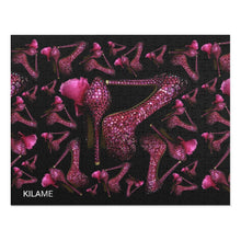 Load image into Gallery viewer, Puzzle (252, 500, 1000-Piece) 'Pink crystals shoes'