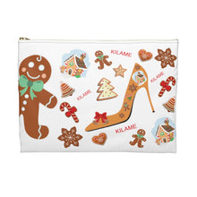 Load image into Gallery viewer, Accessory Pouch Unis 'Feliz Navidad'