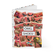 Load image into Gallery viewer, Spiral Notebook 'OMG. Shoes!'