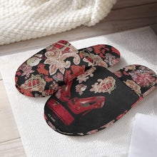Load image into Gallery viewer, Classic Cotton Slippers 'Holidays Couture'